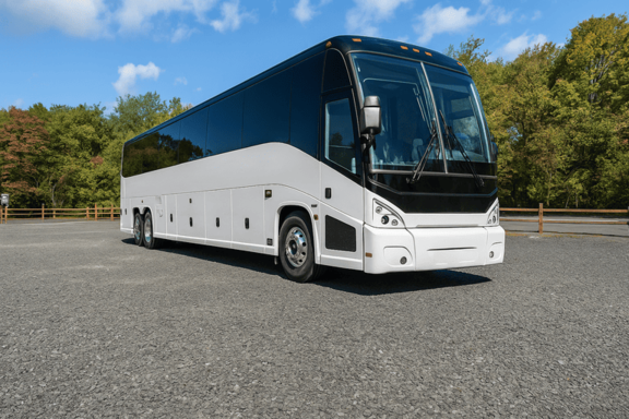 Cedar Rapids Coach Bus Service 56 Passenger Charter Bus