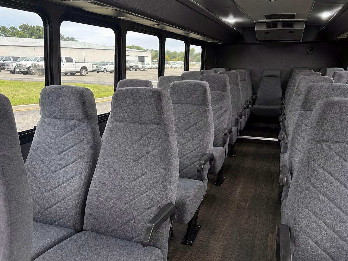 18 passenger minibus inside