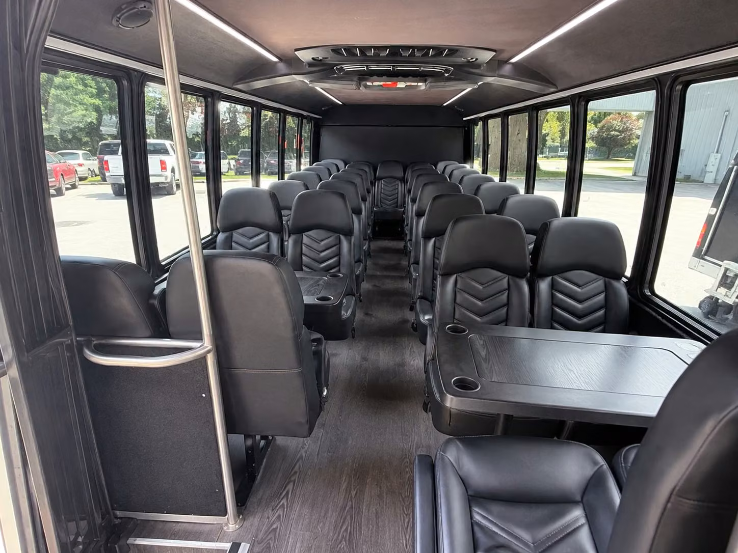 20 passenger minibus inside