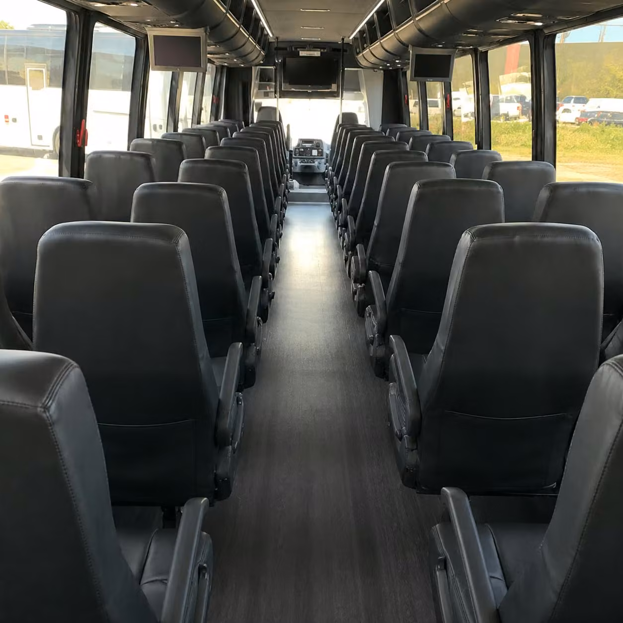 35 passenger minibus interior