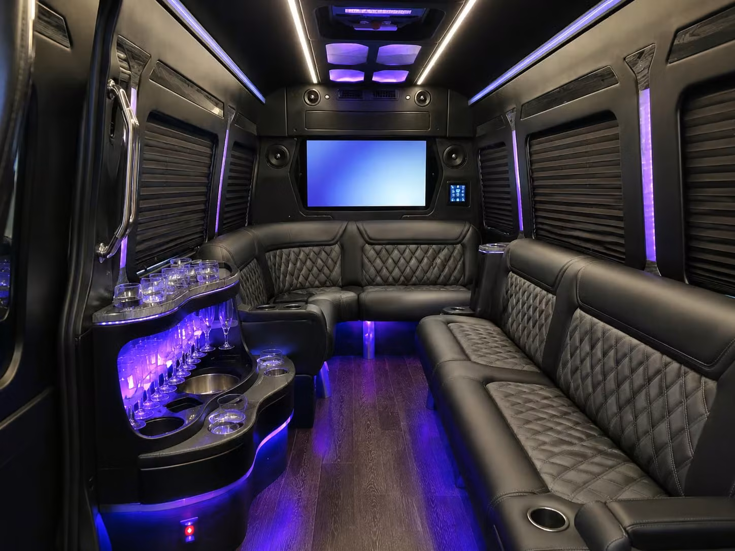 bachelorette party and birthday group concert bus rentals in cedar rapids
